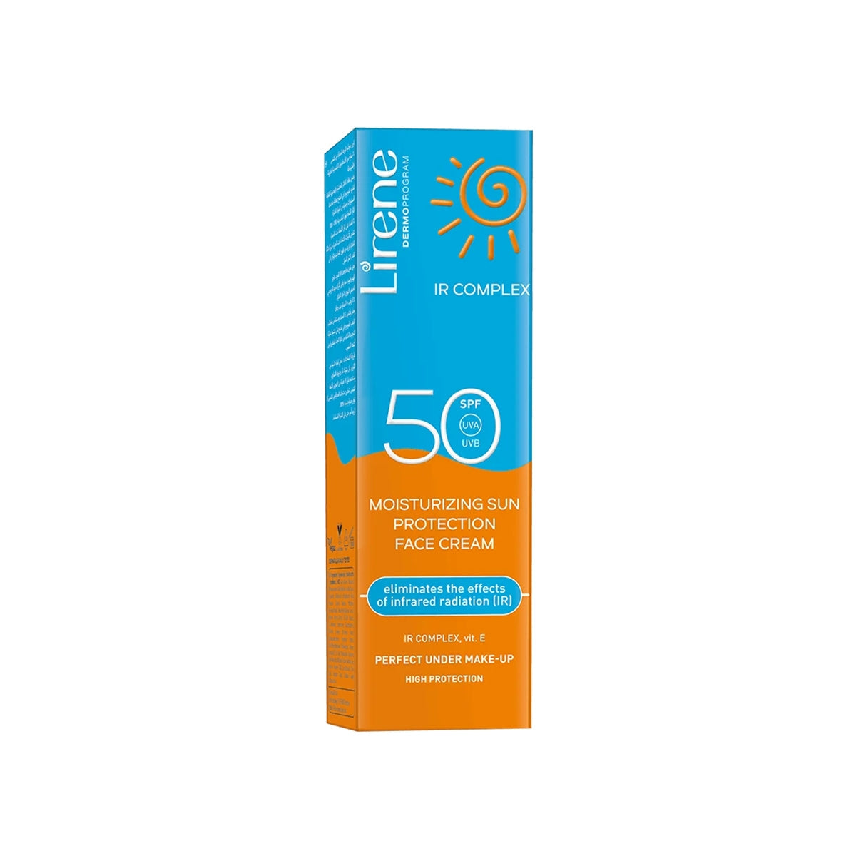 Lirene Sunscreen Face Cream SPF 50 Protective Formula 40ml