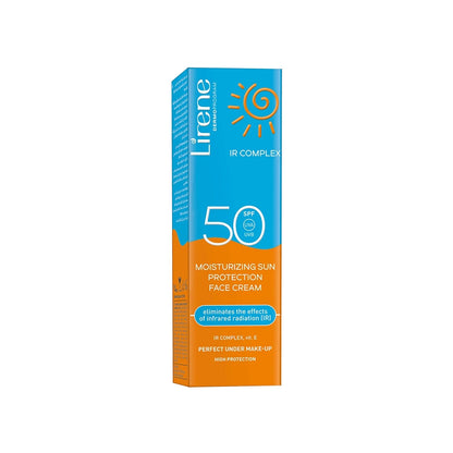 Lirene Sunscreen Face Cream SPF 50 Protective Formula 40ml