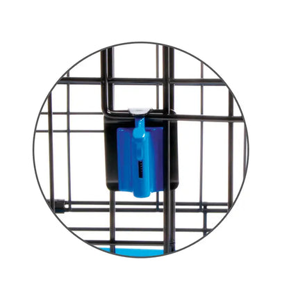 M-Pets Voyager Two-Door Medium Dog Crate Blue 76x48x53cm
