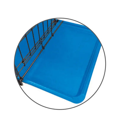 M-Pets Voyager Two-Door Medium Dog Crate Blue 76x48x53cm