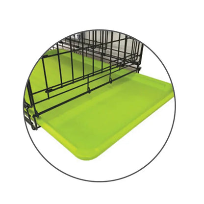 M-Pets Voyager Double Door XXLarge Dog Crate Green 122x76x84cm