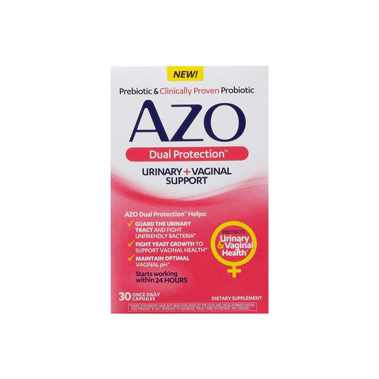 Azo Urinary + Vaginal Support - Capsules - Dual Protection