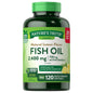 Nature's Truth Fish Oil, 2400 Mg, Quick Release Softgels, Natural Lemon Flavor