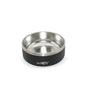 M-Pets Eskimo Double Walled Pet Bowl for Food and Water 2L Black