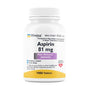Rising Health Pain Relief - Low Dose Aspirin 81mg For Adults - Compared To Bayers - Enteric Coated Low Strength Aspirin Tablets - Pain Reliever For Minor Aches And Pains - Made In USA