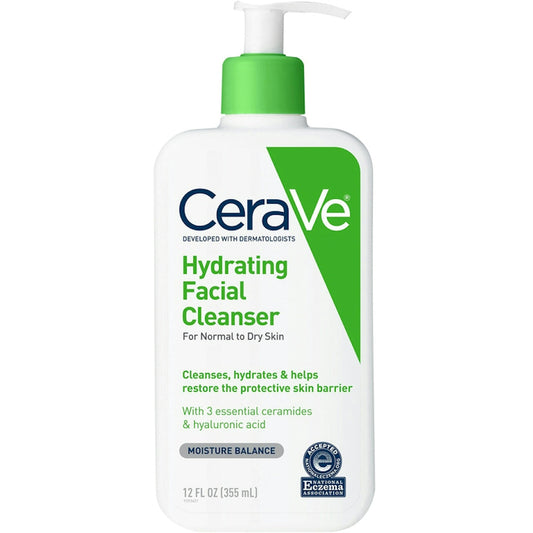 CeraVe Hydrating Facial Cleanser For Normal To Dry Skin - 12 Fl Oz