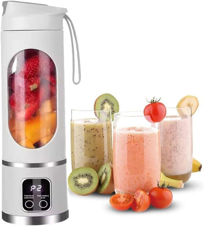 Ultimate Portable Digital Juicer Blender – Smart LED Display, Leak-Proof Design, Perfect for Smoothies, Juices & Healthy Living!