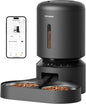 PETLIBRO Automatic Cat Feeder with Camera for Two Cats, 1080P HD Video with Night Vision, 5G Wifi Pet Feeder with Phone APP Control, 2-Way Audio for Cat & Dog, Low Food & Motion & Sound Alerts