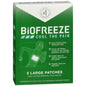 Biofreeze Pain Relief Patch - Large - 5 Count - 5% Menthol Cooling Formula