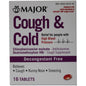 Major Cough & Cold Relief For High Blood Pressure, 16 Tablets