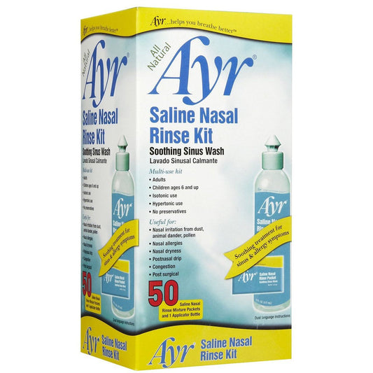Ayr Saline Nasal Rinse Kit - 1 Bottle, 50 Refills