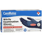 CareMates Nitrile Exam Gloves Berry Blue Large 100Ct