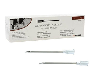 Kruuse Disposable Needles with Aluminum Hub 2.10x50mm 100pk