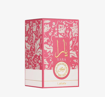 Lattafa Yara Candy for Women Eau De Parfum Spray 3.4 Ounce 100 Ml Strawberry Vanilla Perfume Floral Chypre Scent Regular Edition