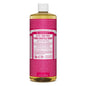 Dr. Bronner's Organic 18-in-1 Hemp Pure Castile Liquid Soap Rose 8 Fl. Oz