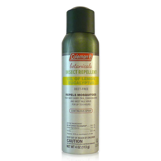 Coleman Insect Repellent  Botanicals Lemon Eucalyptus Spray 4oz