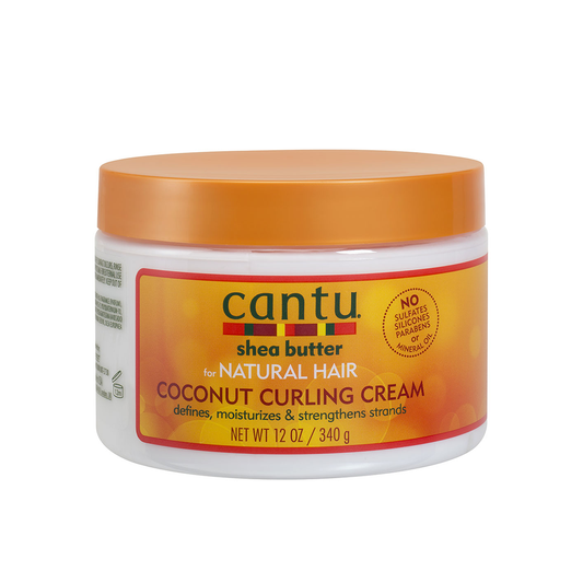 Cantu Shea Butter for Natural Hair Coconut Curling Cream (12 oz)