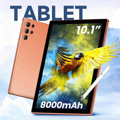 W&O 2026 New X9 Ultra 10.1-Inch Screen Android Tablet | 12GB+256GB Storage | 8000Mah Battery | 5G + Dual Wifi | 5+16MP HD Cameras | for Study/Work/Entertainment