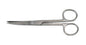 Kruuse Veterinary Scissors Curved Blunt/Sharp 14 cm