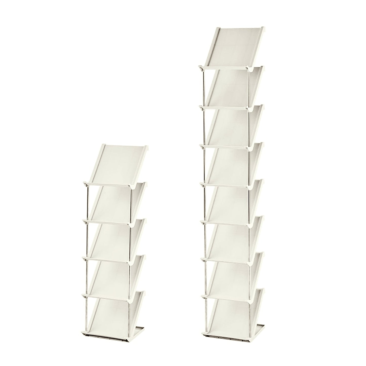 5 Tier Vertical Shoe Rack Narrow Free Standing Storage Organizer for Entryway Space-Saving Stackable Shoe Holder Corner Shoe Tower For Entryway Bedroo