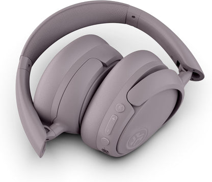 Jlab Jbuds Lux ANC Wireless Headphones, Mauve, Hybrid Active Noise Cancelling, Customizable Sound, Spatial Audio Compatible, Premium Over-Ear Bluetooth Headset