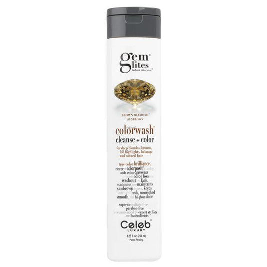 Celeb Luxury Gem Lites Colorwash Brown Diamond 8.25 Oz
