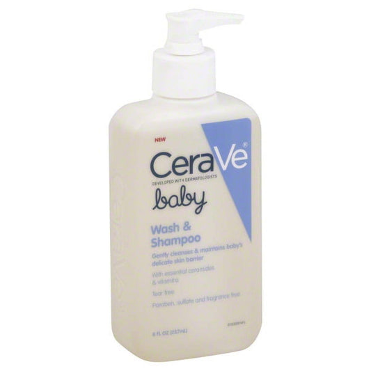 CeraVe Baby Wash And Shampoo 8.00 Fl Oz