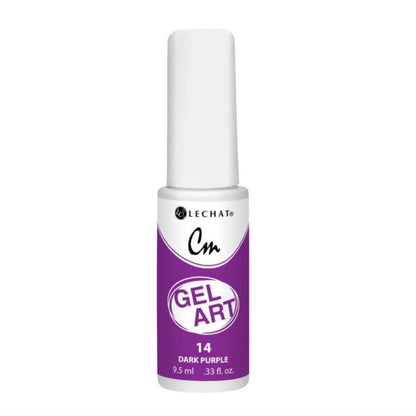 Lechat - CM Gel Art - 14 Dark Purple .3oz
