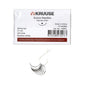 Kruuse Spring Eye Suture Needle 3/8 Reverse Cutting 21mm 10pk