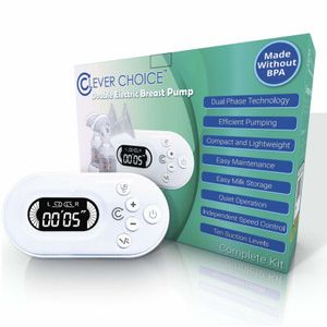 Clever Choice Double Electric Breast Pump Kit