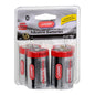 Leader Batteries Battery Alkaline D, 1.5 Volt 4 ct