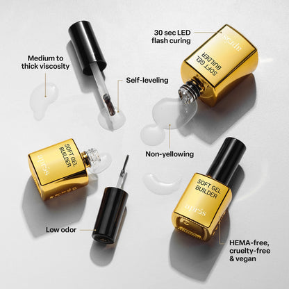 Apres Soft Gel Builder in a Bottle