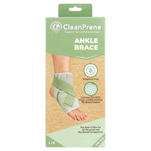 CleanPrene™ Sustainable Ankle Brace – Biobased Support (One Size Fits Most)