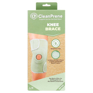 CleanPrene™ Sustainable Knee Brace – Biobased Support (One Size)