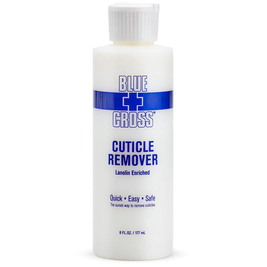 Blue Cross Professional Hydrating Liquid Cuticle Remover – With Lanolin (6 fl oz)