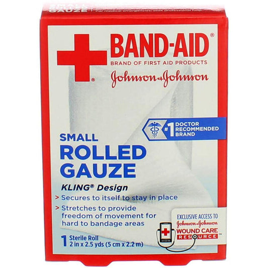 Band-Aid Brand Flexible Rolled Gauze – 1 Roll