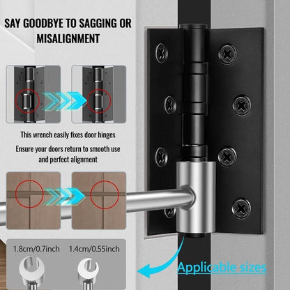 Hinge Hole Adjustment Wrench, Adjustable Hinge Hole Opener, 14-25Mm Hinge Repair Tool, Manual Tool, Universal Hand Tool for Home & Office Use, Hand Tools, Hardware #TOP PICKS