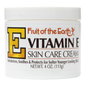 Fruit of the Earth Vitamin E Skin Care Cream 4 Oz