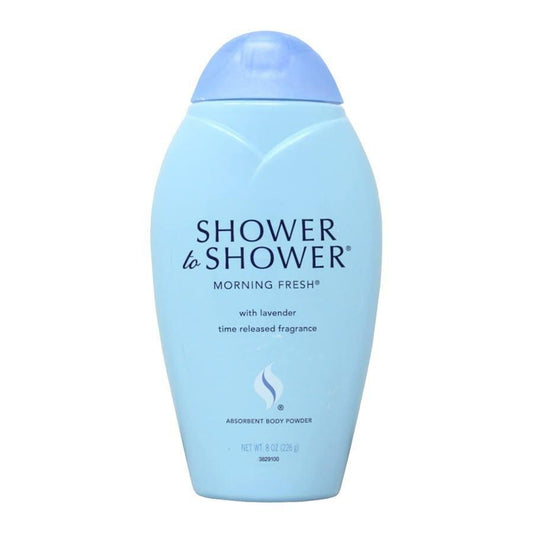 Bausch + Lomb Shower to Shower Body Powder Morning Fresh 8 oz