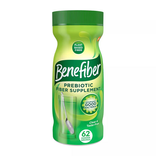 Benefiber Daily Prebiotic Fiber Supplement Powder - 8.7 oz (125 Servings) - 100% Natural