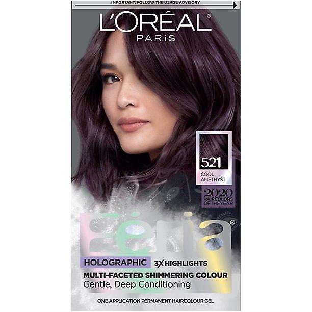Holographic Multi-faceted Shimmering Hair Color