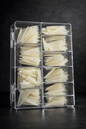 Queen - Natural Stiletto Nail Tips 500pc (Half-Moon)