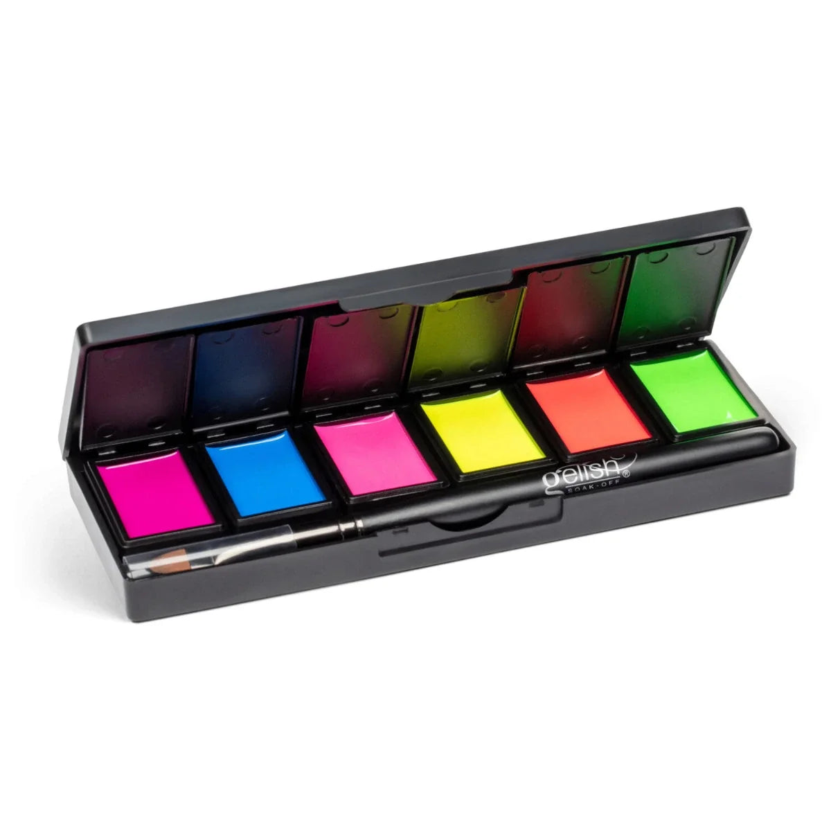 Gelish Solid Cream Gel -   Neon & On & On (6pc Palette)