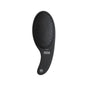 Olivia Garden Expert Care Curve Nylon Bristles Matt Black Hair Brush - Detangle & Style with Ease