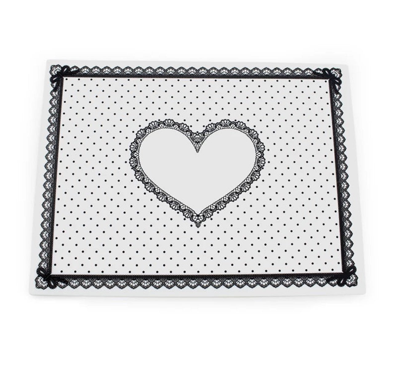 White Silicone Nail Mat - 12x15