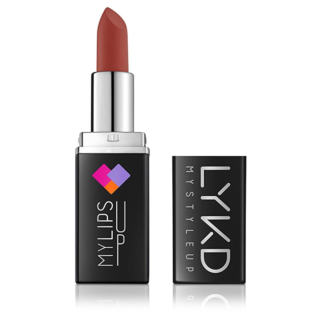 LYKD Matte Lipstick 169 Hot Rust for Bold Lip Color