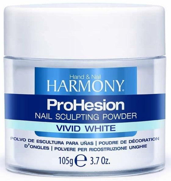 Nail Harmony - Prohesion Nail Sculpting Powder - Vivid White 3.7oz