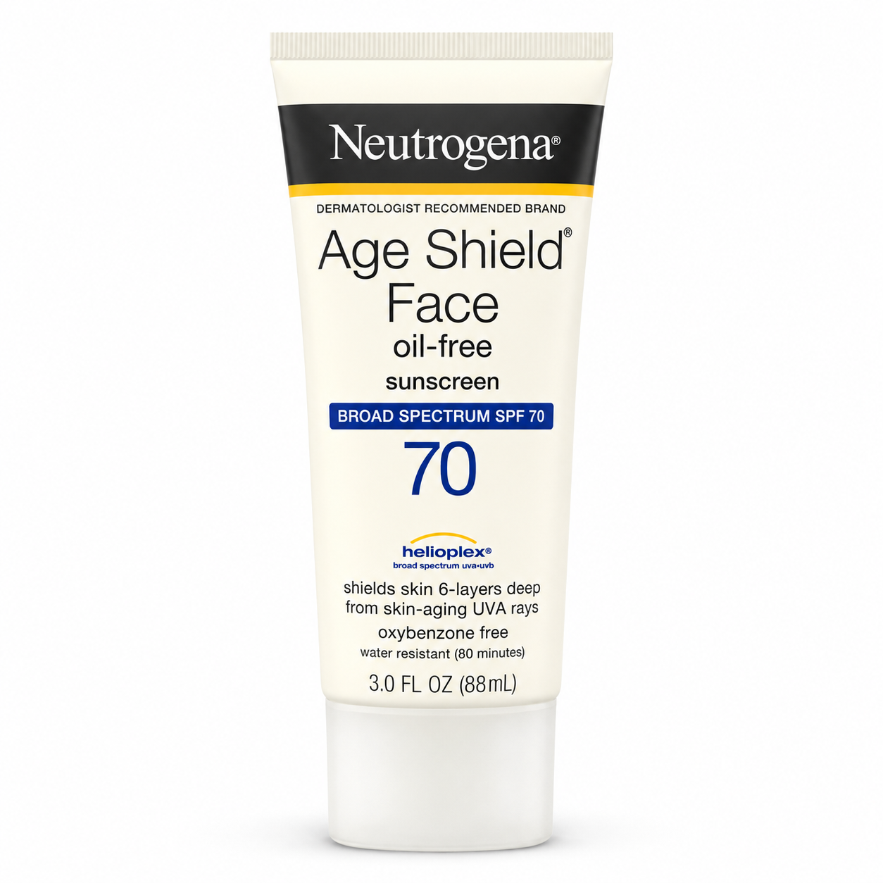 Age Shield Face Oil-Free Sunscreen Lotion SPF 70