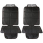 2 Packs Car Seat Protector Cushion Mat Pad with Thick Padding Protector for Child Baby Car Seat Mesh Pockets Non-slip