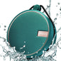 INSMY C12 IPX7 Waterproof Shower Bluetooth Speaker, Portable Small Speaker, Speakers Bluetooth Wireless Loud Clear Sound Support TF Card Suction Cup for Kayak Canoe Beach Gift (Black)